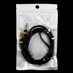 Wholesale Auxiliary Cable 3.5mm to 3.5mm Cable (Black)